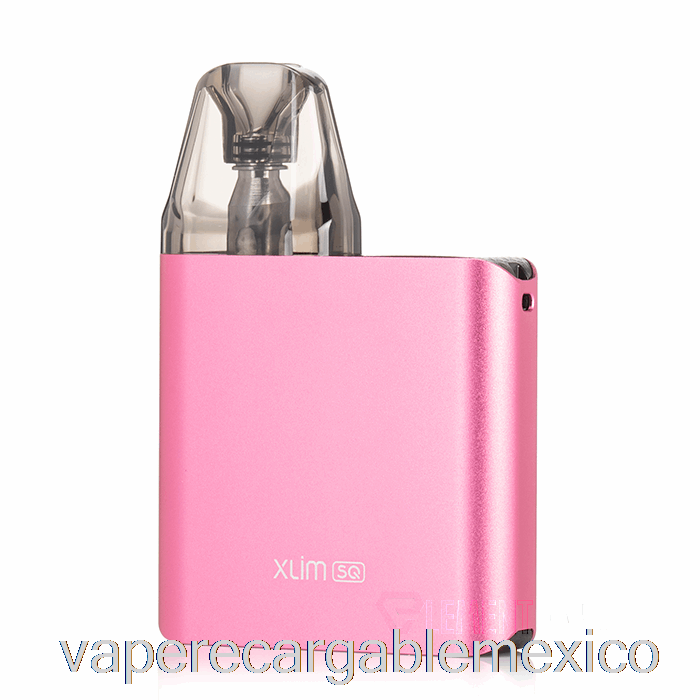 Vape Recargable Oxva Xlim Sq Kit Rosa